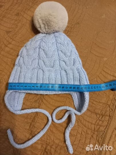 Шапка детская зимняя ручная работа