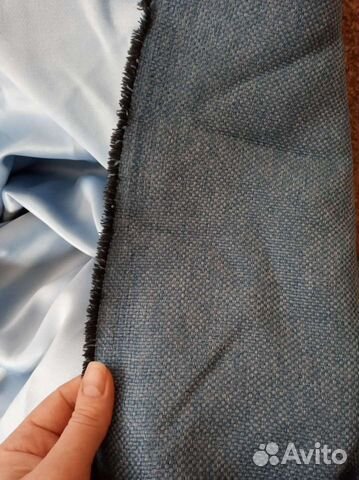 Ткань на шторы двустор.рогожка блекаут 2.8*5м