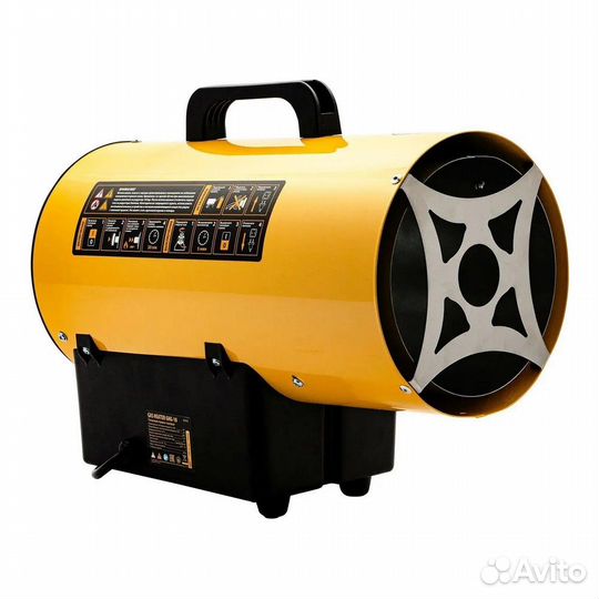 Тепловая пушка газовая Denzel GHG-10 Yellow/Black