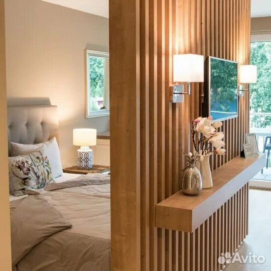 Реечные перегородки