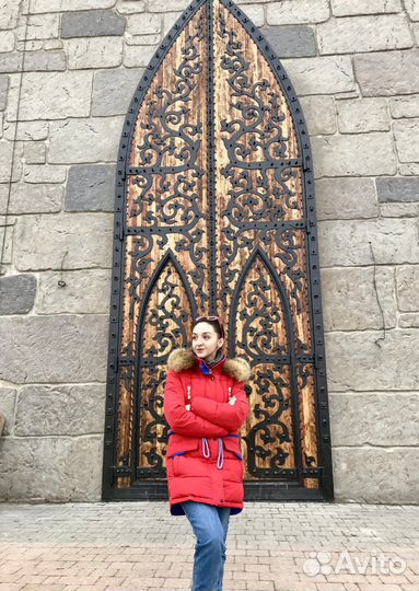 Куртка зимняя женская с натуральным мехом