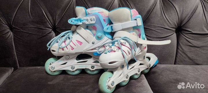 Коньки роликовые детские размер 28-31