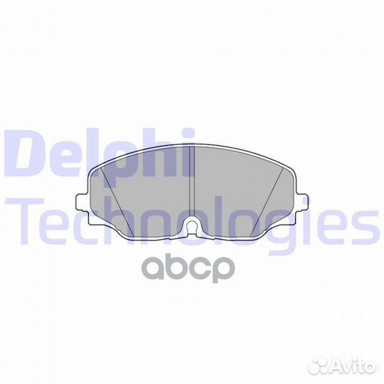 Колодки тормозные, передние 3QF698151D LP3543