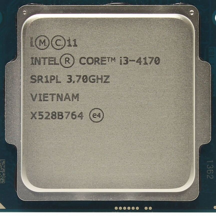 [I3-4170] Процессор Intel Core I3-4170 Sr1pl 3.70 Ghz