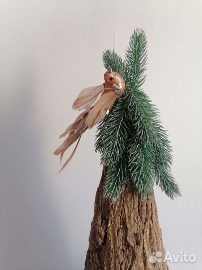 Новогодний декор. Эко ёлочка. Ручная работа
