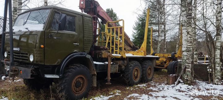 КамАЗ 43101 с КМУ, 1990