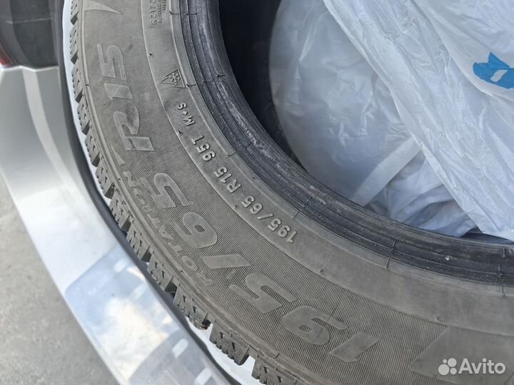 Шины колеса R15 195/65 pirelli winter ICE zero