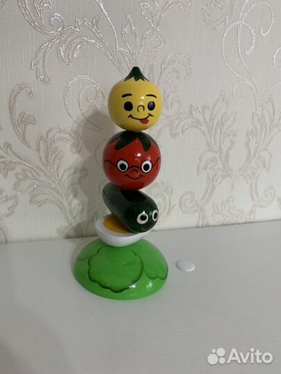 Пирамидка детская ручной работы