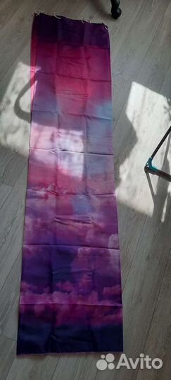 Штора для ванной новая из ткани