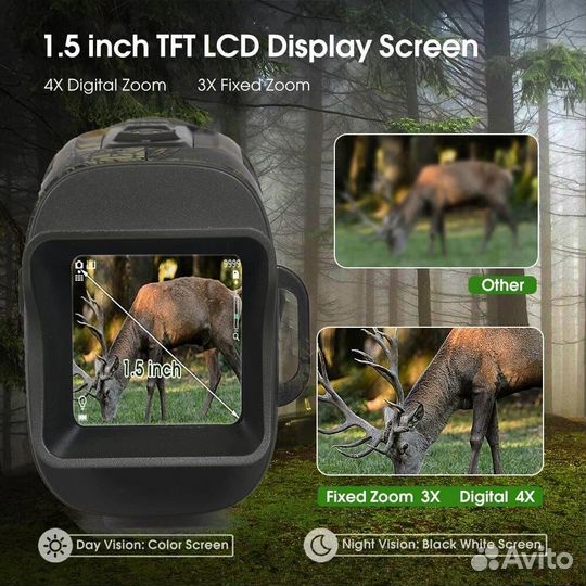 Прибор ночного видения NV1000, инфракрасный