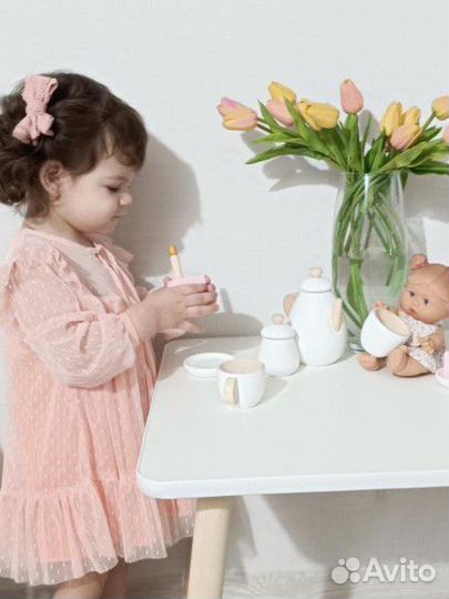 Платье для девочки в горох