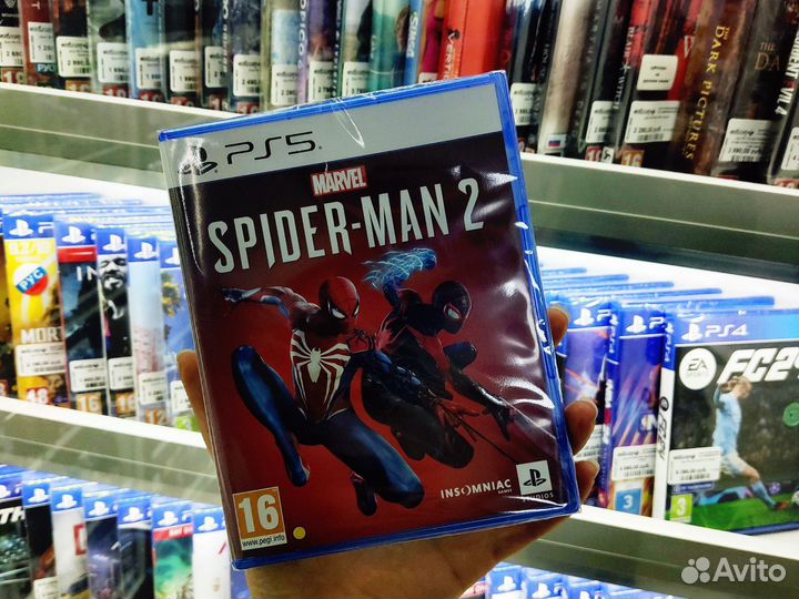 Диск ps5 Spider man 2 Человек паук 2