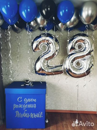 Воздушные шары с гелием, индивидуальные надписи