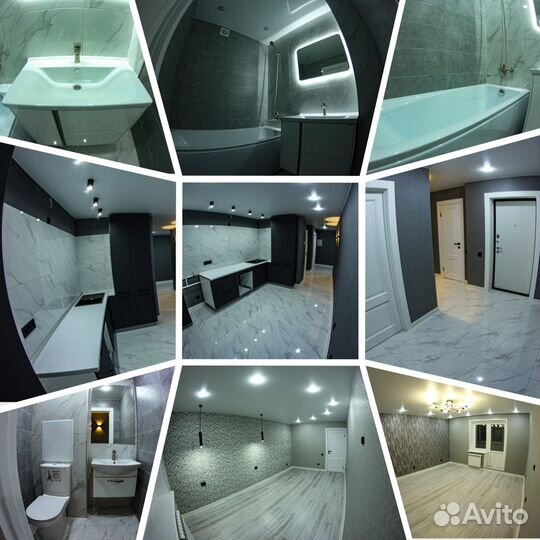 Укладка плитки, ремонт квартир