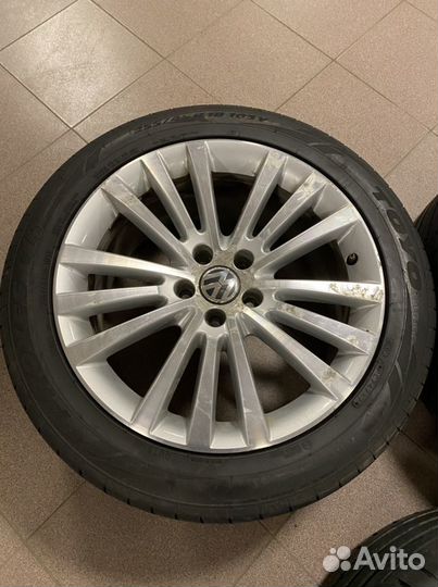 Оригинальные диски Volkswagen Phaeton с резиной