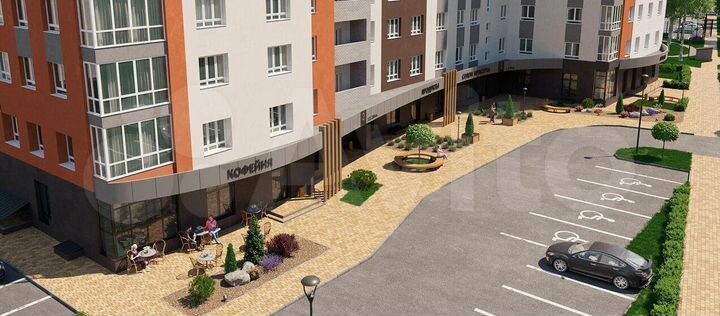 2-к. квартира, 71,2 м², 12/16 эт.