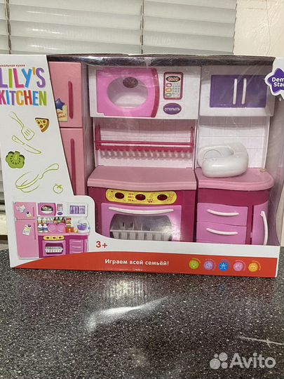 Кухня для кукол барби