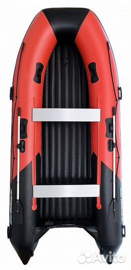 Надувная лодка gladiator e420pro Красная