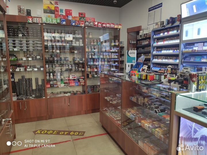 Торговая витрина для табака