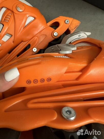 Ролики детские 30, 31, 32, 33 размер раздвижные