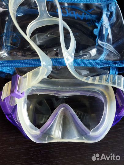 Маска для подводного плавания детская