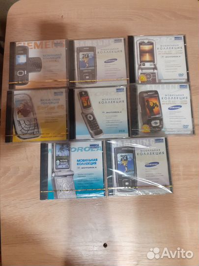 CD диски для старых мобильных телефонов