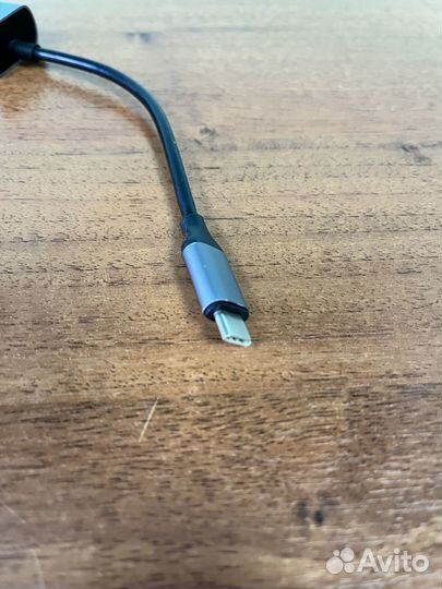 Baseus Hub 3USB3.0 и RJ45 type C