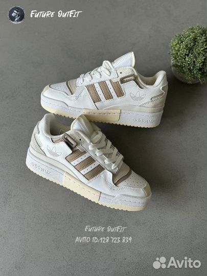 Кроссовки adidas forum 84 low coffee