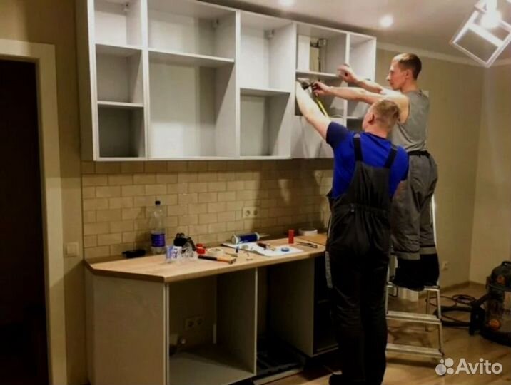 Сборщик мебели, установка кухни