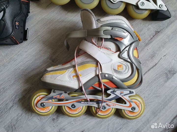 Роликовые коньки женские Fila EVE 7, 39 размер