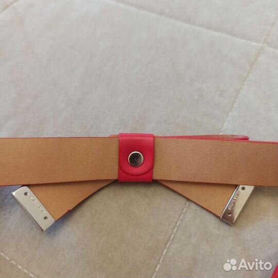 Кожаный ремень женский Love Moschino