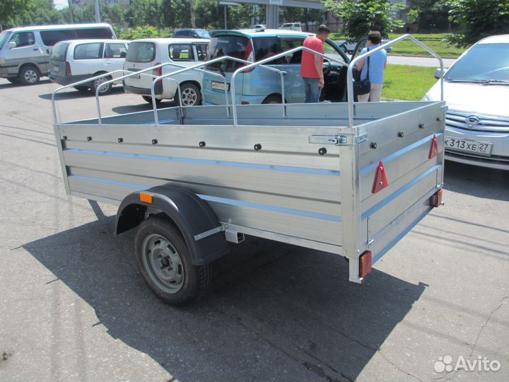 Прицеп Титан 2,2*1,3*0,5м, с тентом 300мм