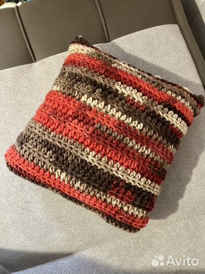 Вязаные наволочки. Подушки интерьерные