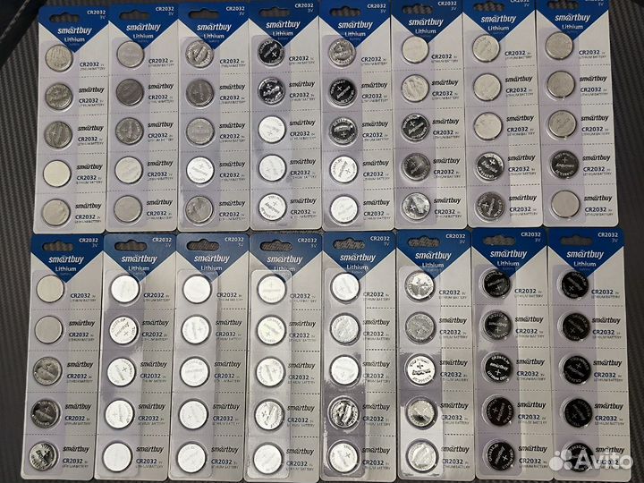 Батарейка CR2032 Smartbuy 3V lithium battery