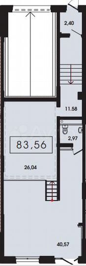 Офис в Арбеково с ремонтом, 83,56 м²