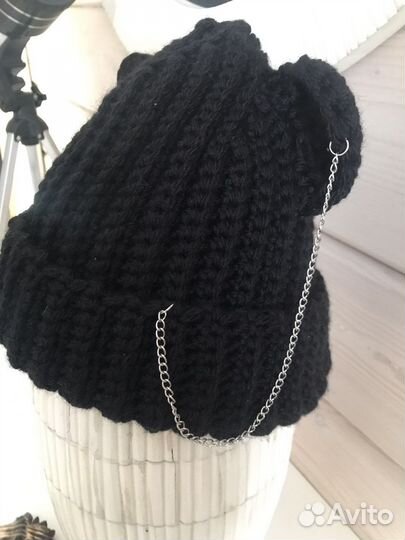 Шапка с ушками