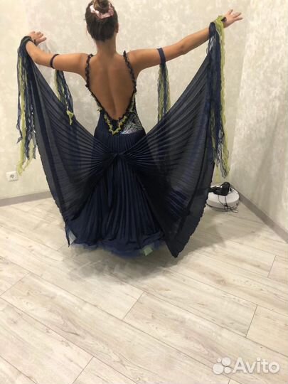 Платье для бальных танцев стандарт ю2