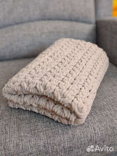 Плюшевый плед под заказ