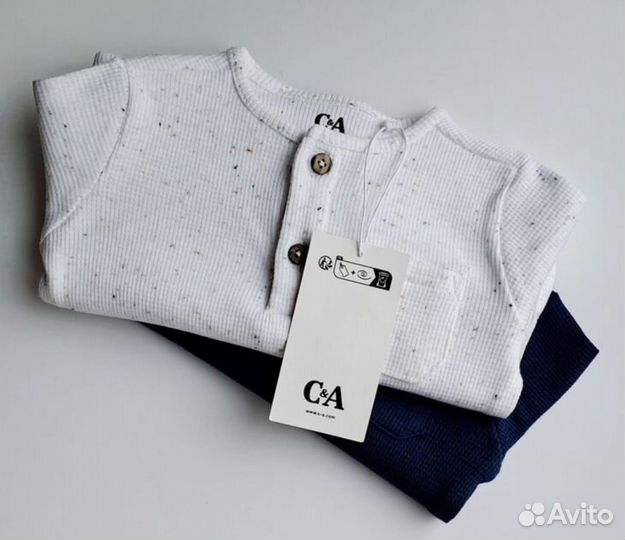 Лонгсливы C&A 62 80 86 Германия