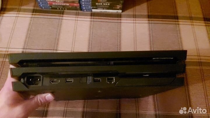 Игровая приставка, ps4, pro 1tb