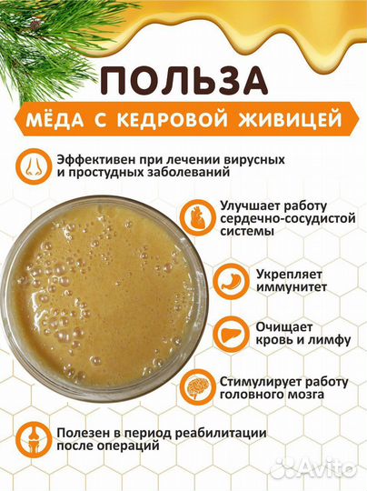 Мёд с живицей