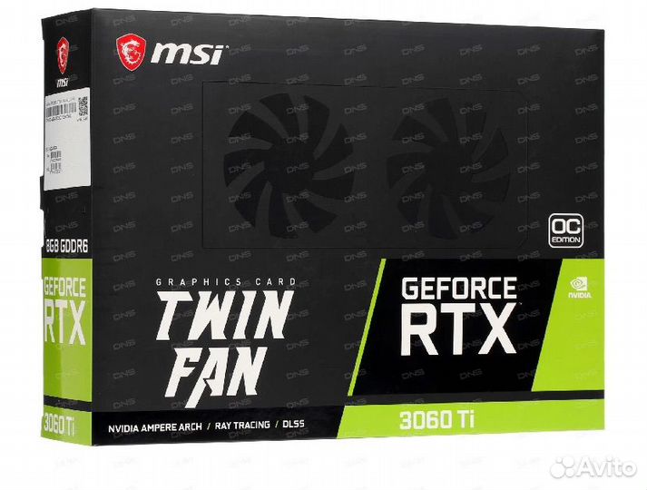 Видеокарта rtx 3060 ti 8 гб