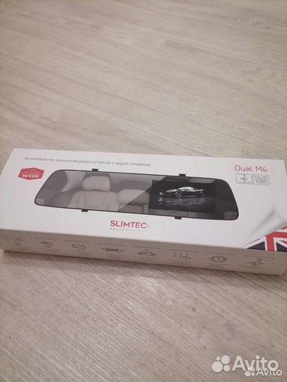 Видеорегистратор-зеркало Slimtec Dual M4