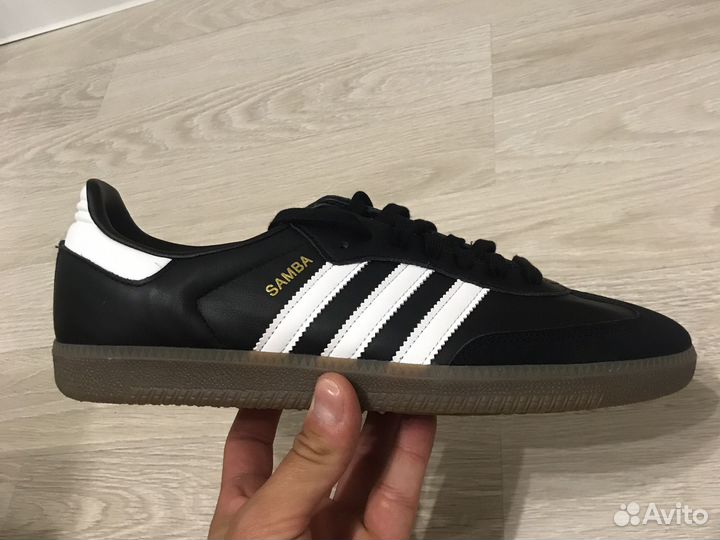 Кроссовки adidas samba og black оригинал