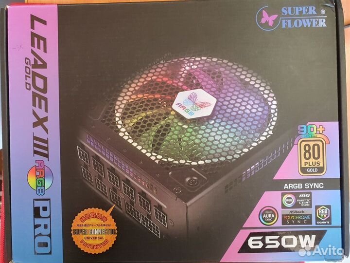 Блок питания Super Flower на гарантии