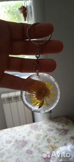 Брелок из эпоксидной смолы