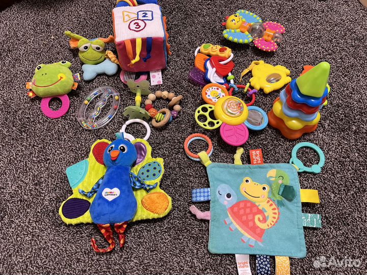 Игрушки детские развивающие в идеальном состоянии