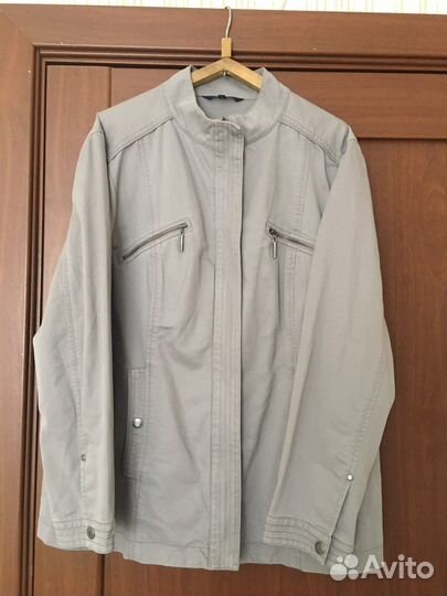 Ветровка мужская куртка 52 серая