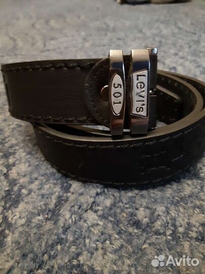 Новый кожаный ремень