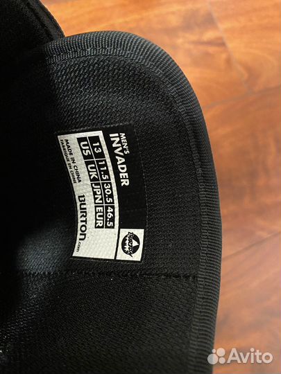 Ботинки burton invader-13